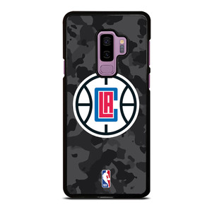 LOS ANGELES CLIPPERS BLACK CAMO Samsung Galaxy S9 Plus Case Cover