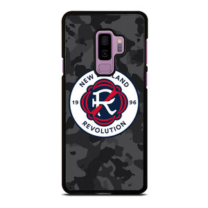 NEW ENGLAND REVOLUTION MLS BLACK CAMO Samsung Galaxy S9 Plus Case Cover