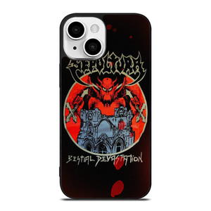 SEPULTURA BESTIAL DEVASTATION iPhone 13 Mini Case Cover SEPULTURA BESTIAL DEVASTATION iPhone 13 Mini Case Cover