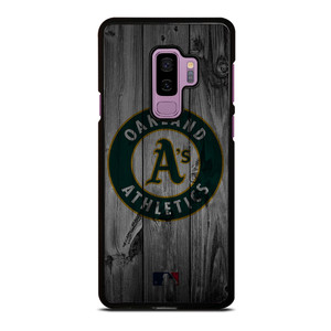 OAKLAND ATHLETICS BASEBALL MLB WOOD LOGO Samsung Galaxy S9 Plus Case Cover