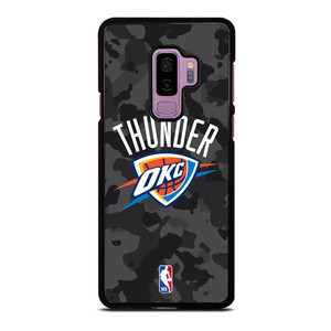 OKLAHOMA CITY THUNDER BLACK CAMO Samsung Galaxy S9 Plus Case Cover