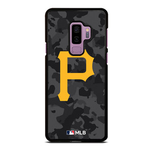 PITTSBURGH PIRATES BASEBALL BLACK CAMO Samsung Galaxy S9 Plus Case Cover