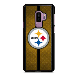 PITTSBURGH STEELERS NFL METAL STRIPE Samsung Galaxy S9 Plus Case Cover
