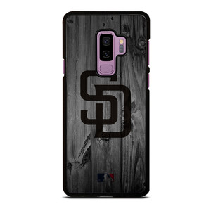 SAN DIEGO PADRES BASEBALL MLB WOOD LOGO Samsung Galaxy S9 Plus Case Cover
