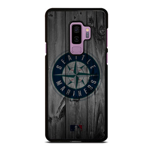 SEATTLE MARINERS BASEBALL MLB WOOD LOGO Samsung Galaxy S9 Plus Case Cover