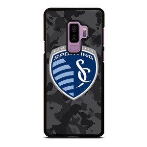 SPORTING KANSAS CITY MLS BLACK CAMO Samsung Galaxy S9 Plus Case Cover