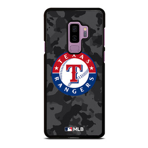 TEXAS RANGERS BASEBALL BLACK CAMO Samsung Galaxy S9 Plus Case Cover