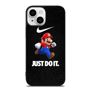SUPER MARIO BROSS X NIKE JUST DO IT iPhone 13 Mini Case Cover SUPER MARIO BROSS X NIKE JUST DO IT iPhone 13 Mini Case Cover