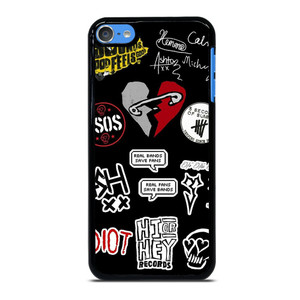 5 SECONDS OF SUMMER BAND COLLAGE iPod Touch 7 Case Cover