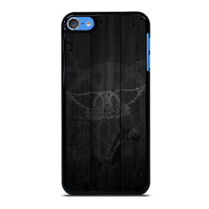 AEROSMITH ROCK BAND WOODEN LOGO iPod Touch 7 Case Cover