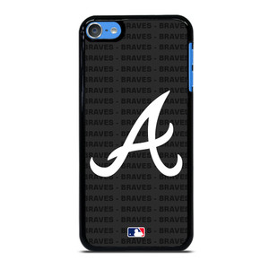 ATLANTA BRAVES BASEBALL BLACK iPod Touch 7 Case Cover