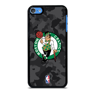BOSTON CELTICS BLACK CAMO iPod Touch 7 Case Cover