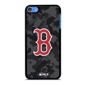 BOSTON RED SOX BASEBALL BLACK CAMO iPod Touch 7 Case Cover BOSTON RED SOX BASEBALL BLACK CAMO iPod Touch 7 Case Cover