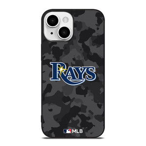 TAMPA BAY RAYS BASEBALL BLACK CAMO iPhone 13 Mini Case Cover TAMPA BAY RAYS BASEBALL BLACK CAMO iPhone 13 Mini Case Cover