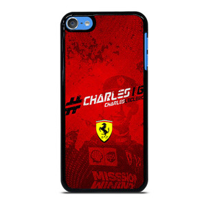 CHARLES LECLERC FERRARI FORMULA ONE F1 RACING 5 iPod Touch 7 Case Cover