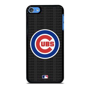 CHICAGO CUBS BASEBALL BLACK iPod Touch 7 Case Cover CHICAGO CUBS BASEBALL BLACK iPod Touch 7 Case Cover