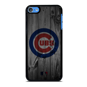 CHICAGO CUBS BASEBALL MLB WOOD LOGO iPod Touch 7 Case Cover CHICAGO CUBS BASEBALL MLB WOOD LOGO iPod Touch 7 Case Cover