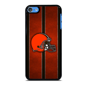 CLEVELAND BROWNS NFL METAL STRIPE iPod Touch 7 Case Cover