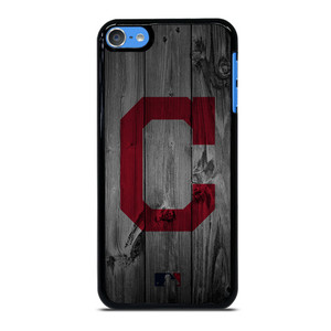CLEVELAND GUARDIANS BASEBALL MLB WOOD LOGO iPod Touch 7 Case Cover