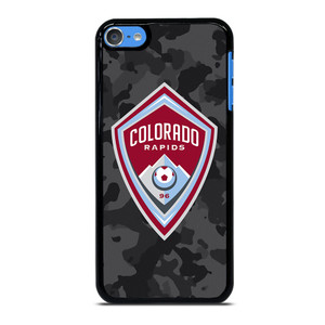 COLORADO RAPIDS MLS BLACK CAMO iPod Touch 7 Case Cover
