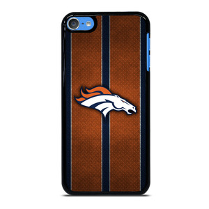DENVER BRONCOS NFL METAL STRIPE iPod Touch 7 Case Cover