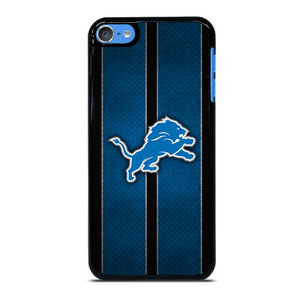 DETROIT LIONS NFL METAL STRIPE iPod Touch 7 Case Cover