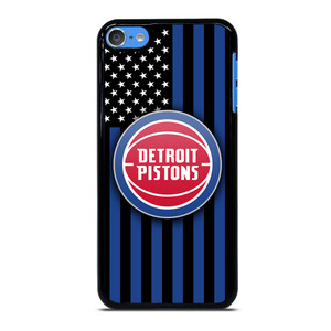 DETROIT PISTONS NBA USA FLAG iPod Touch 7 Case Cover