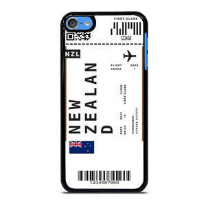 FLIGHT TICKETS NEW ZEALAND iPod Touch 7 Case Cover