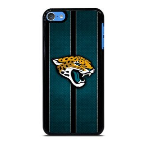 JACKSONVILLE JAGUARS NFL METAL STRIPE iPod Touch 7 Case Cover JACKSONVILLE JAGUARS NFL METAL STRIPE iPod Touch 7 Case Cover