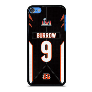 JOE BURROW CINCINNATI BENGALS NFL SUPER BOWL LVI iPod Touch 7 Case Cover JOE BURROW CINCINNATI BENGALS NFL SUPER BOWL LVI iPod Touch 7 Case Cover