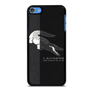 LACOSTE BLACK AND WHITE iPod Touch 7 Case Cover LACOSTE BLACK AND WHITE iPod Touch 7 Case Cover