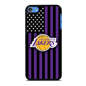 LOS ANGELES LAKERS NBA USA FLAG iPod Touch 7 Case Cover LOS ANGELES LAKERS NBA USA FLAG iPod Touch 7 Case Cover