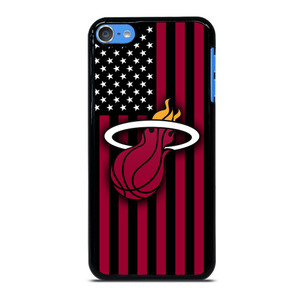 MIAMI HEATS NBA USA FLAG iPod Touch 7 Case Cover MIAMI HEATS NBA USA FLAG iPod Touch 7 Case Cover