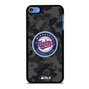 MINNESOTA TWINS BASEBALL BLACK CAMO iPod Touch 7 Case Cover