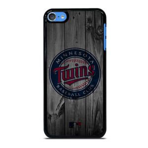 MINNESOTA TWINS BASEBALL MLB WOOD LOGO iPod Touch 7 Case Cover