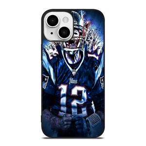 TOM BRADY NEW ENGLAND PATRIOTS NFL iPhone 13 Mini Case Cover