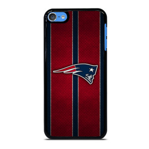 NEW ENGLAND PATRIOTS NFL METAL STRIPE iPod Touch 7 Case Cover NEW ENGLAND PATRIOTS NFL METAL STRIPE iPod Touch 7 Case Cover