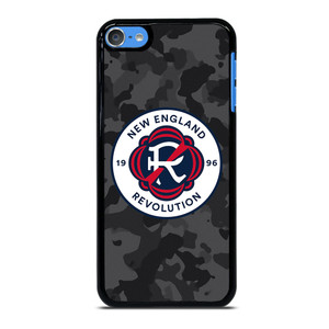 NEW ENGLAND REVOLUTION MLS BLACK CAMO iPod Touch 7 Case Cover