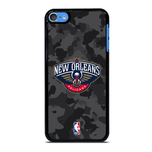 NEW ORLEANS PELICANS BLACK CAMO iPod Touch 7 Case Cover