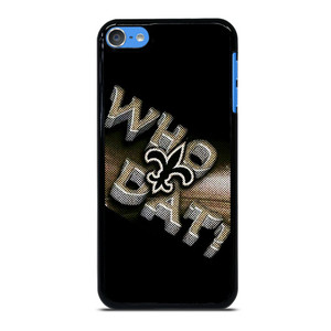 NEW ORLEANS SAINTS NFL FOOTBALL WHO DAT CHANTS iPod Touch 7 Case Cover NEW ORLEANS SAINTS NFL FOOTBALL WHO DAT CHANTS iPod Touch 7 Case Cover