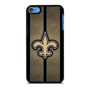 NEW ORLEANS SAINTS NFL METAL STRIPE iPod Touch 7 Case Cover
