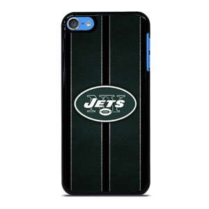NEW YORK JETS NFL METAL STRIPE iPod Touch 7 Case Cover