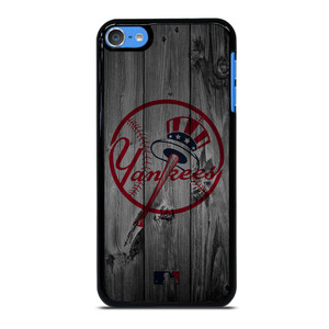 NEW YORK YANKEES BASEBALL MLB WOOD LOGO iPod Touch 7 Case Cover NEW YORK YANKEES BASEBALL MLB WOOD LOGO iPod Touch 7 Case Cover