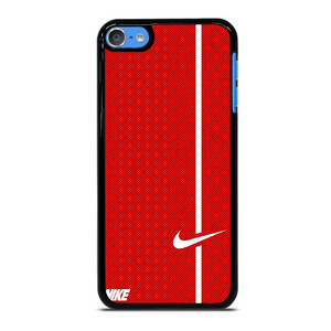 NIKE LOGO RED STRIPE iPod Touch 7 Case Cover