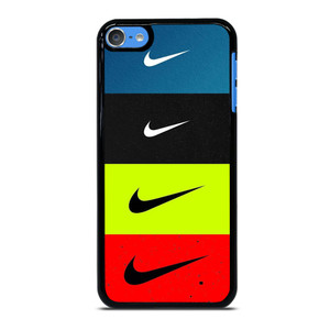 NIKE SWOOSH STRIPE COLORS iPod Touch 7 Case Cover