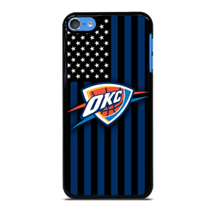 OKLAHOMA CITY THUNDERS NBA USA FLAG iPod Touch 7 Case Cover