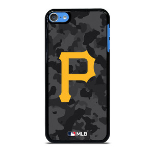PITTSBURGH PIRATES BASEBALL BLACK CAMO iPod Touch 7 Case Cover