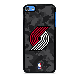 PORTLAND TRAIL BLAZERS BLACK CAMO iPod Touch 7 Case Cover