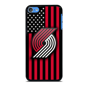 PORTLAND TRAIL BLAZERS NBA USA FLAG iPod Touch 7 Case Cover