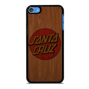 SANTA CRUZ SKATEBOARD WOODEN LOGO iPod Touch 7 Case Cover